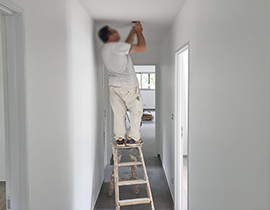 ratissage mur et plafonds